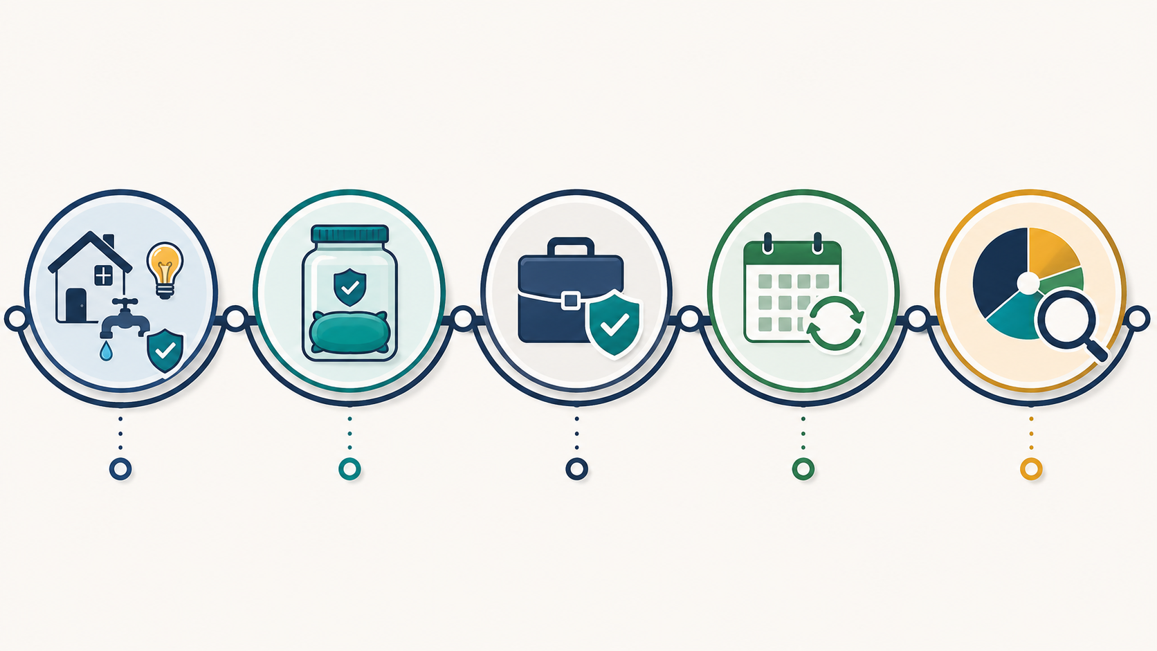 Five-stage roadmap for investing on a low income